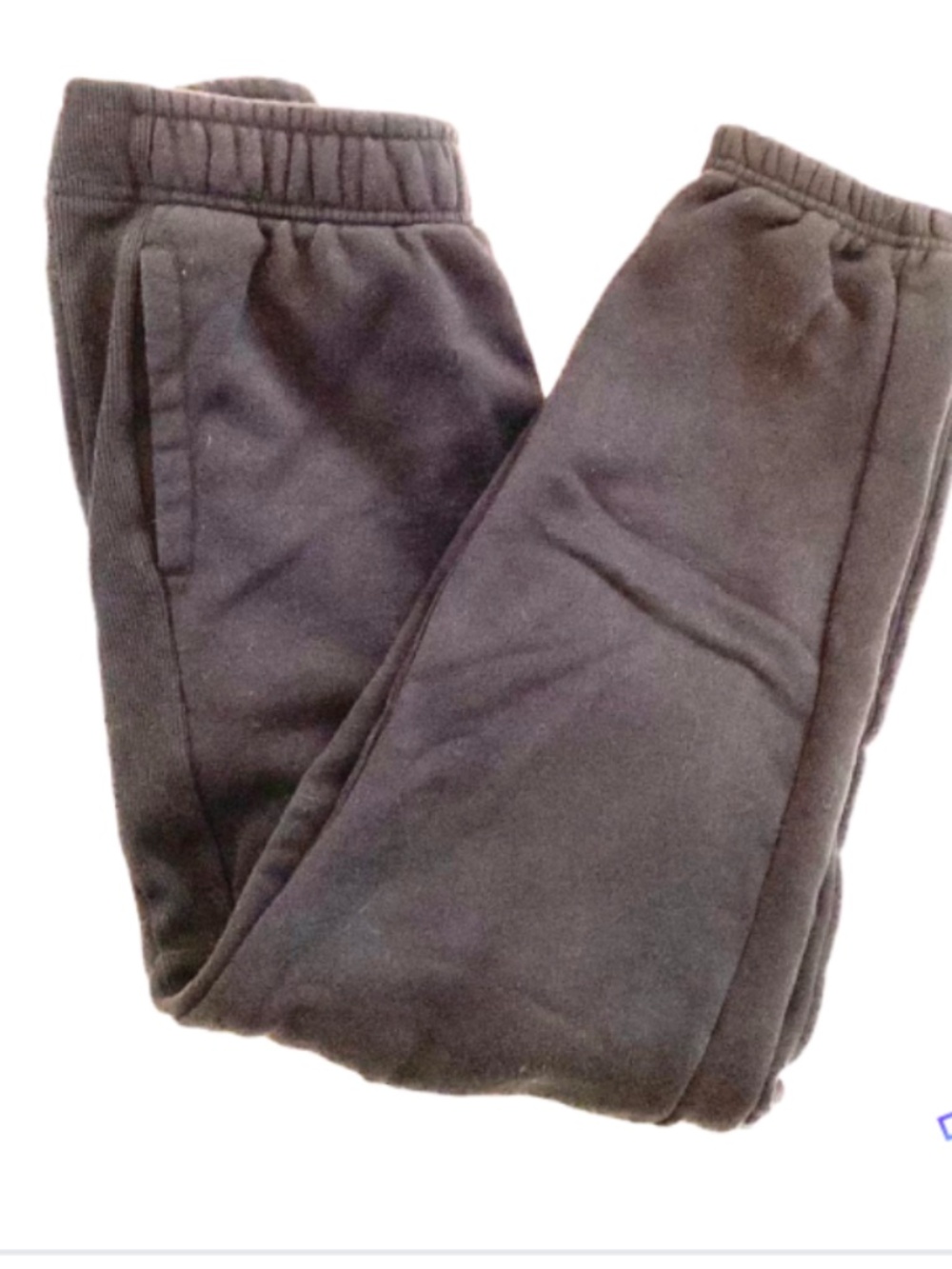 Members Mark Womens Black Joggers, M